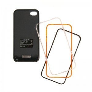 The different colours of iPhone 4S bumper with A-Solar Kit