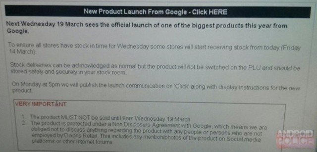 Google's Chromecast pricing and release details.