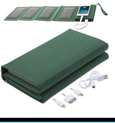 Portable solar power bank