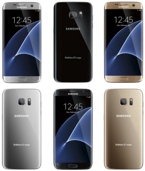 Leaked renders of the Samsung Galaxy S7