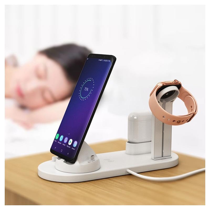 Docking Station with QI Wireless Charger UD15