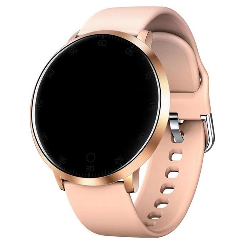 Smart watch in rose gold