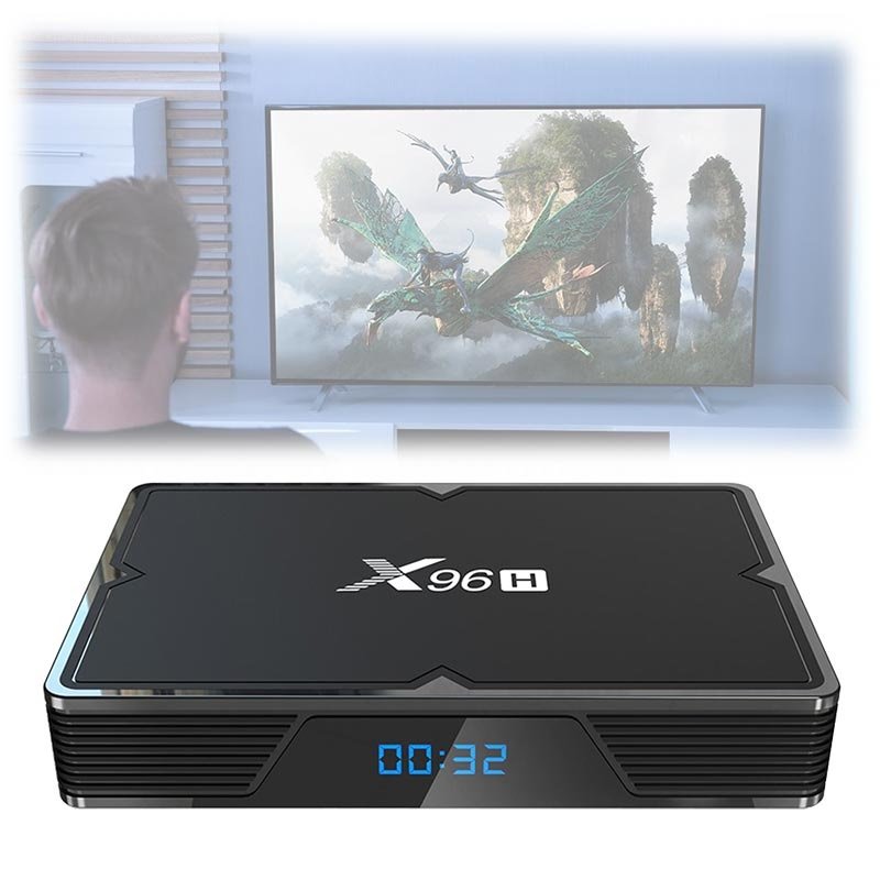 Android TV Box X96H 6K TV Box with Android 9.0