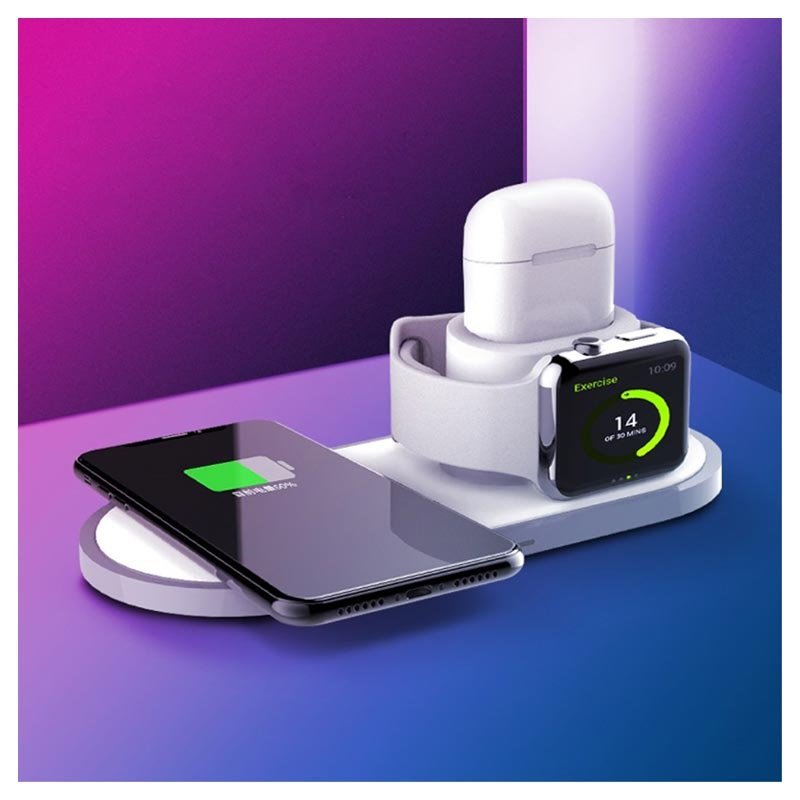 Wireless charging station for Apple Watch, AirPods and iPhone