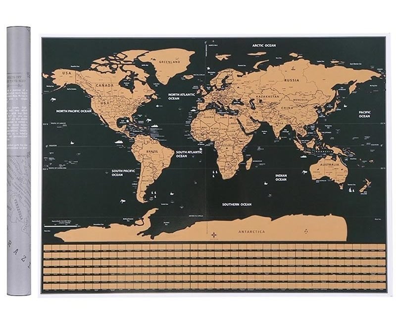 Scratch Map - Before