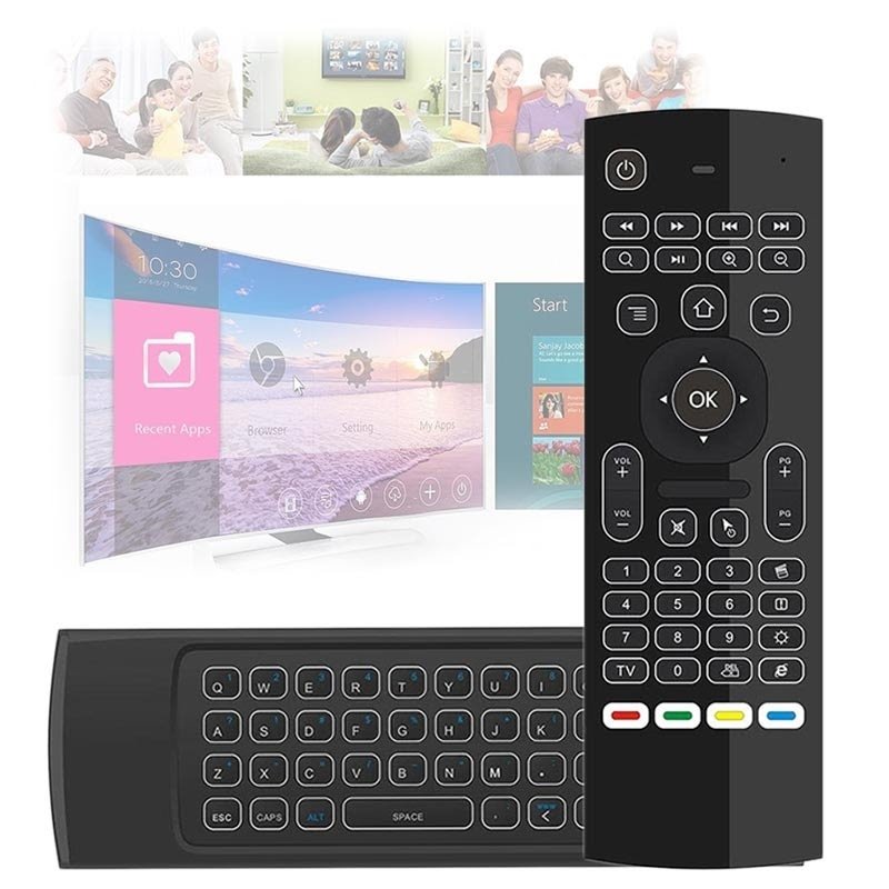 Smart wireless mouse with remote and keyboard Wireless Air mouse with remote control