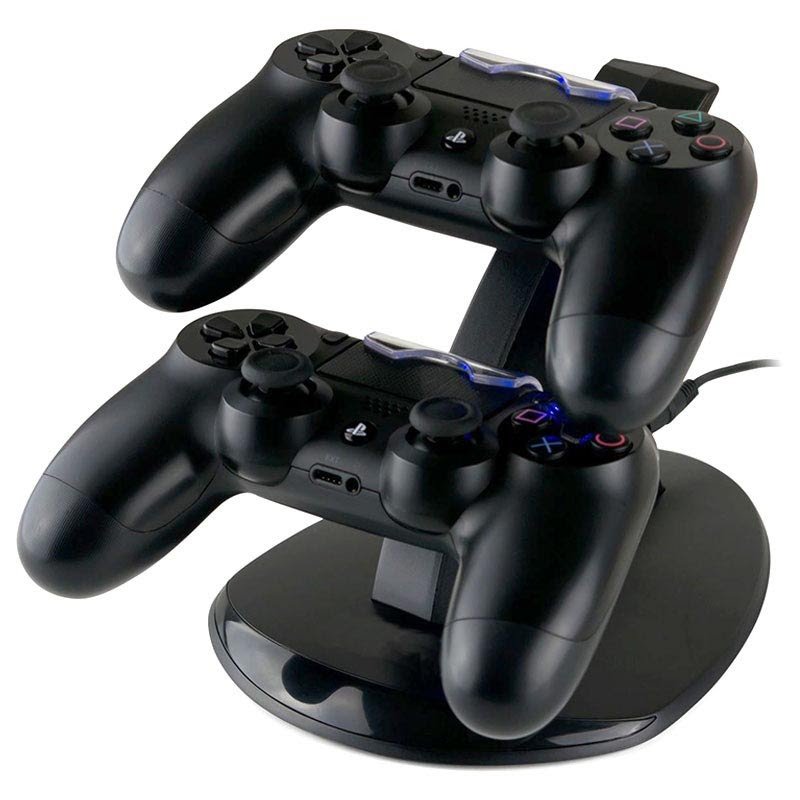 Double charger for PlayStation 4 controller