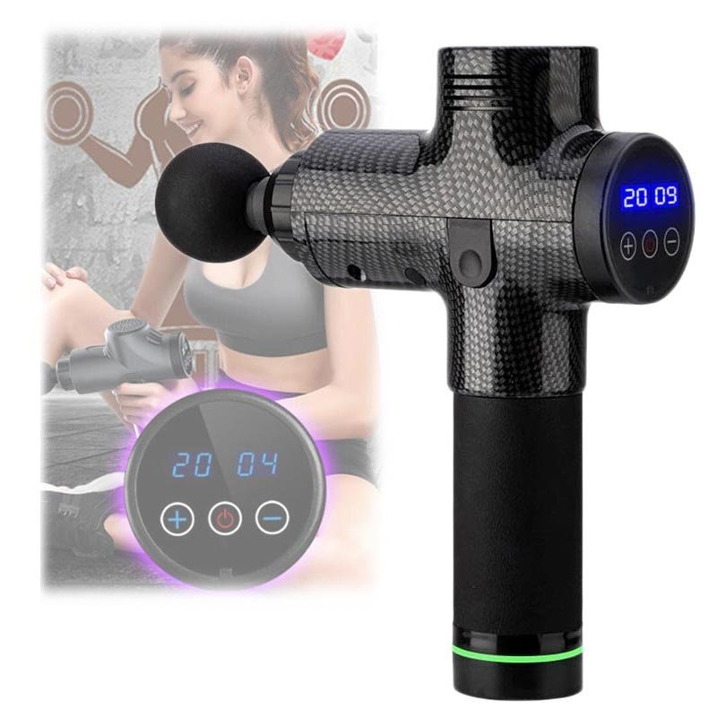 Muscle massage gun T-07 i silver Massage gunT-07