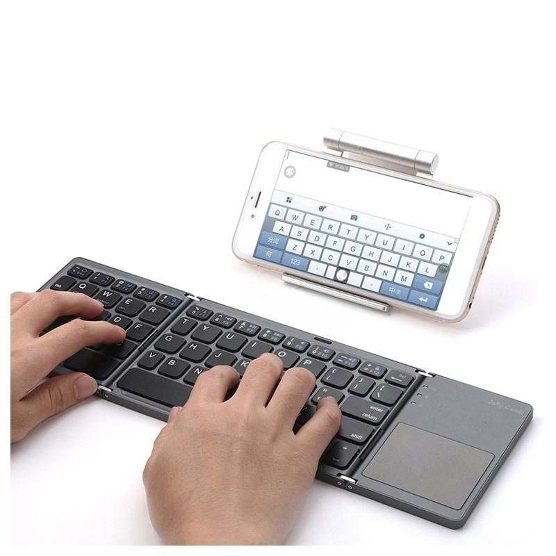 Wireless keyboard for mobile phone
