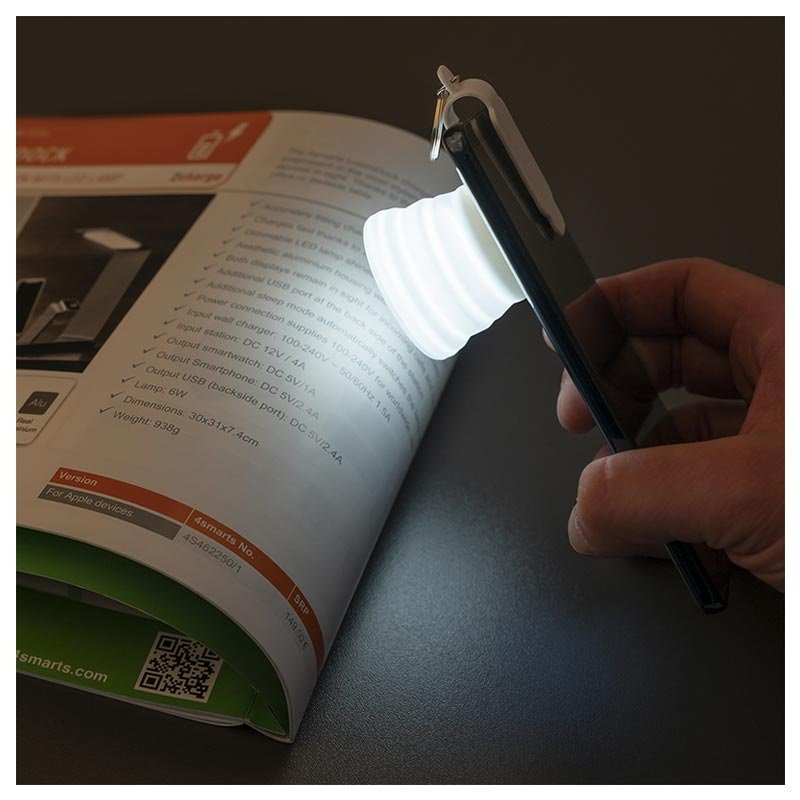 4smarts clip-on smartphone flashlight Universal flashlight from 4smarts