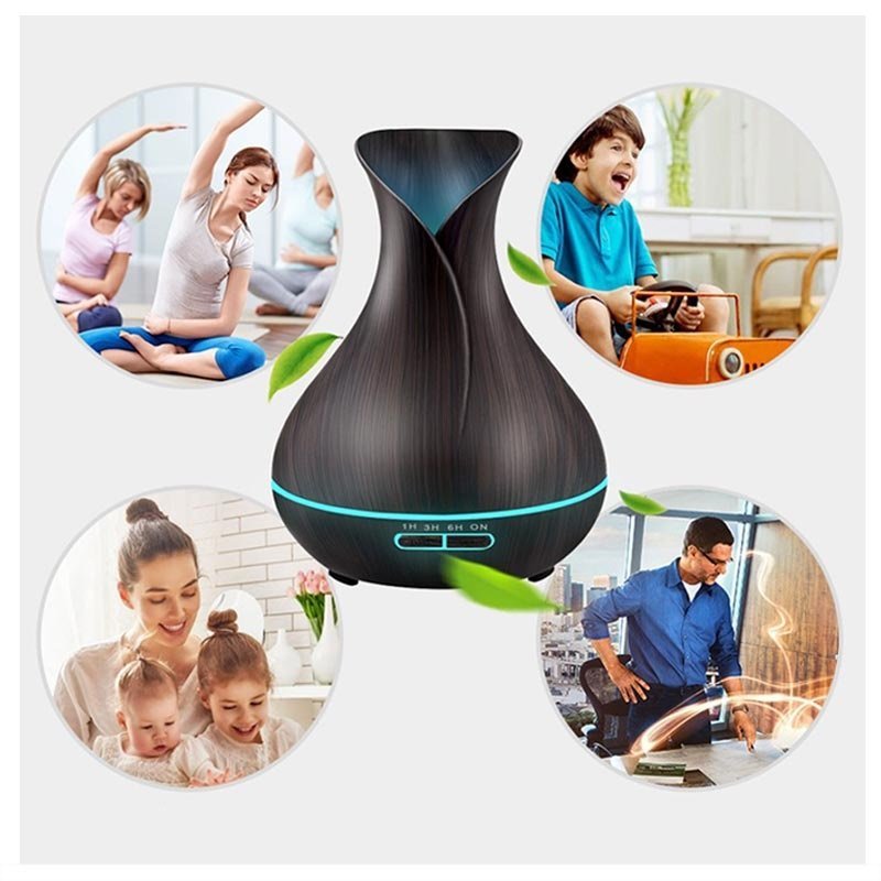 Wood Texture air humidifier Air humidifier designed as tree
