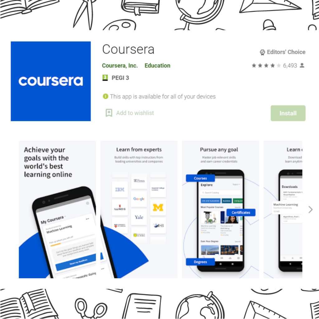 Coursera Educational App