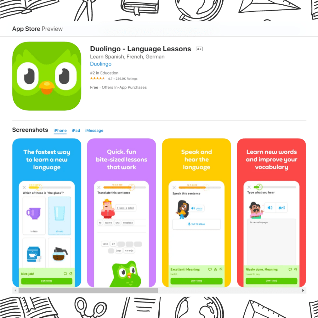 Duolingo Language App