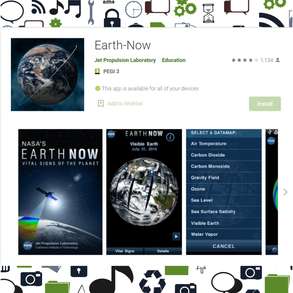 Earth-Now Educational App