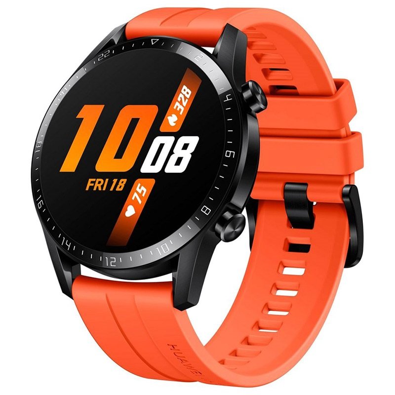 Huawei Watch GT 2 - Orange Orange Huawei Smartwatch - Sport Edition