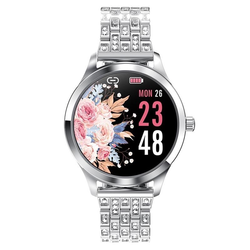 Stainless Steel Smartwatch with Heart Rate LW07 Waterproof Smart Watch with Heart Rate LW07