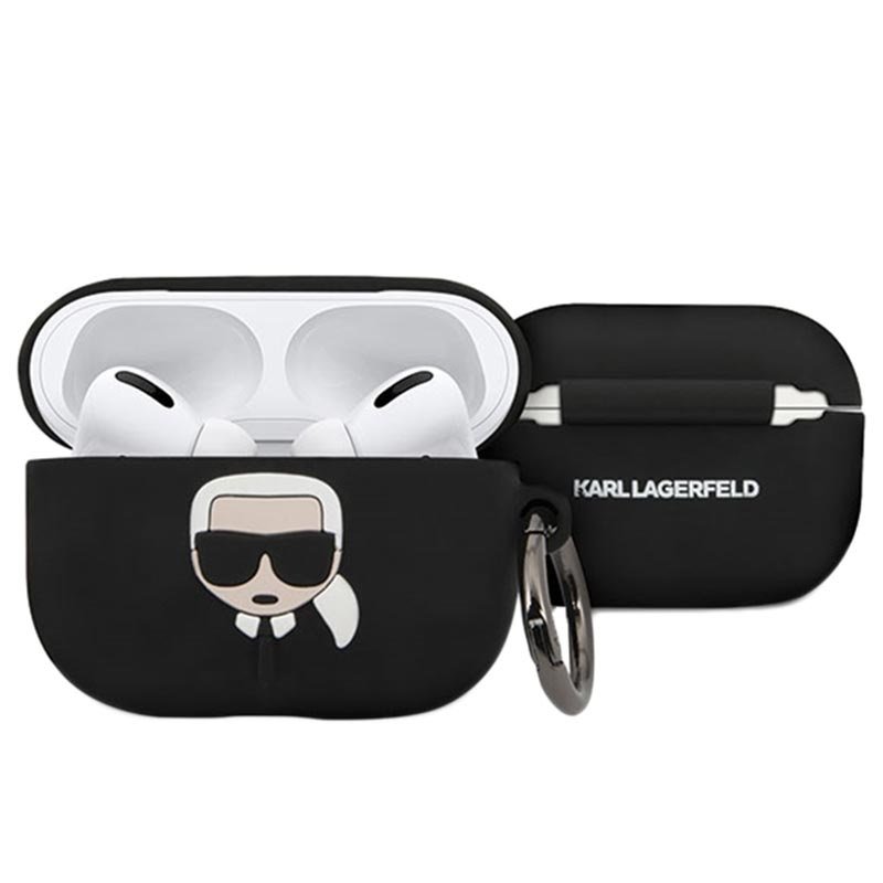 AirPods Pro Silicone Case with Karl Lagerfeld Logo