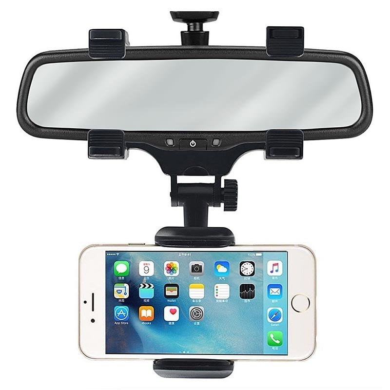 Rear-View Mirror Car Holder