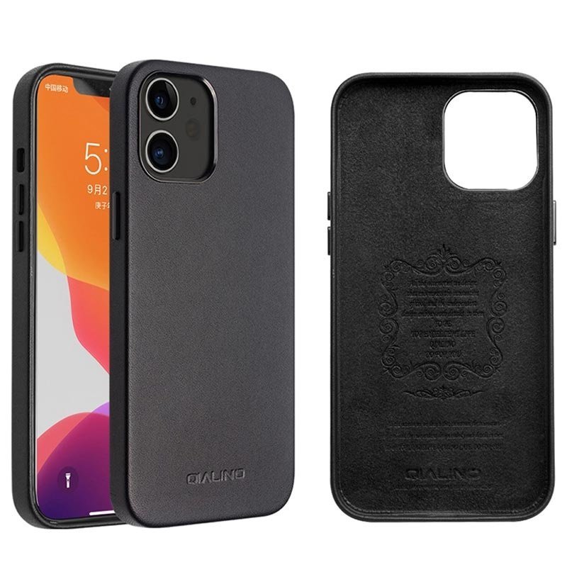 Leather Case for iPhone 12 from Qialino