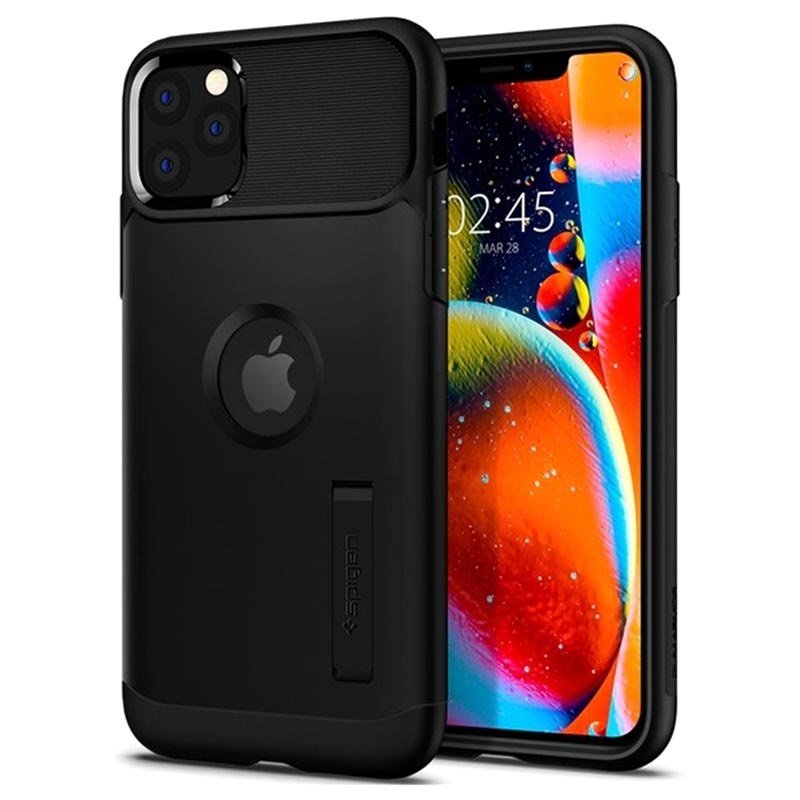 iPhone 11 Pro skal med stativ från Spigen