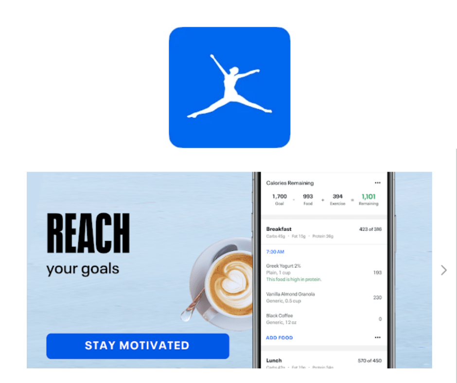 MyFitnessPal Fitness App