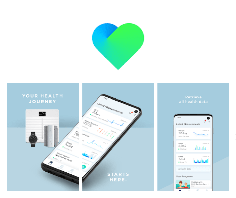 Withings Fitnesss App