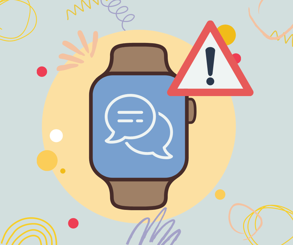 Problem med iWatch meddelanden Problem med Apple Watch meddelanden