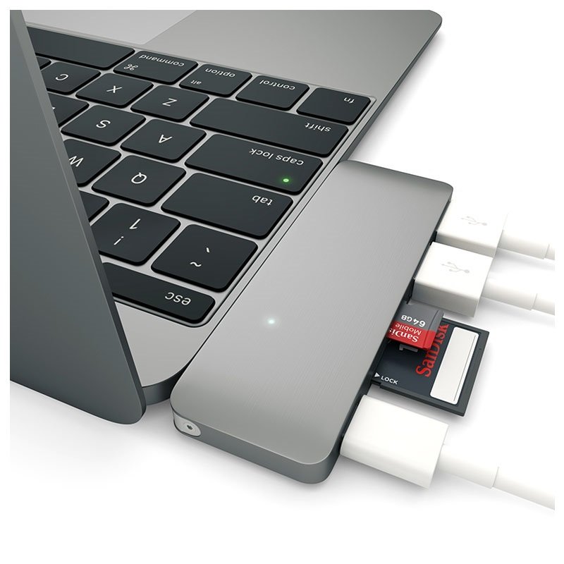 Laptop card reader