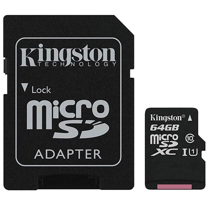 MicroSDXC Kingston Memory Card