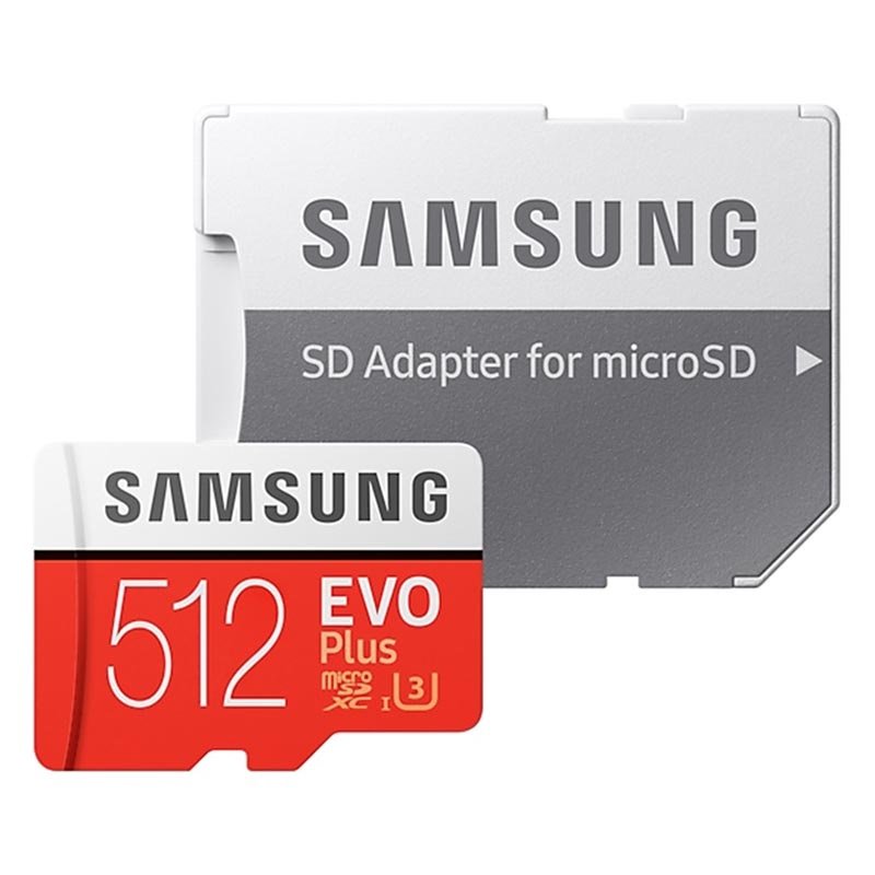 Samsung Evo Plus MicroSDXC Memory Card Samsung Evo Plus 512GB Memory Card
