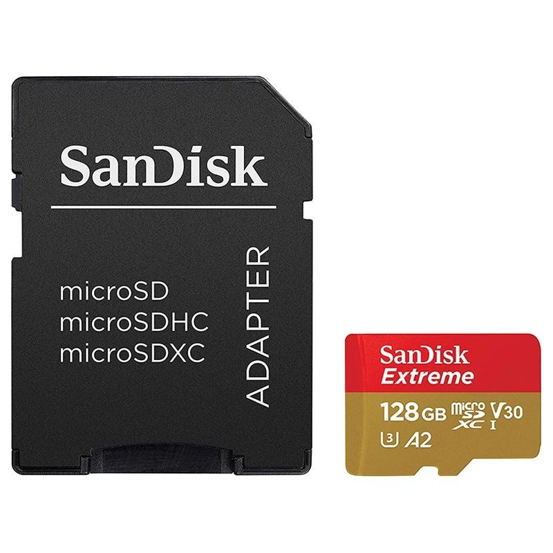 SanDisk Extreme 128GB Memory Card