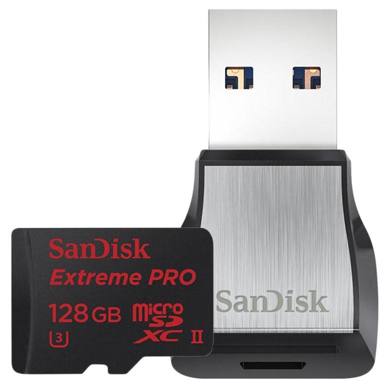 SanDisk Extreme Pro MicroSDXC Memory Card SanDisk Extreme Pro Memory Card Reader