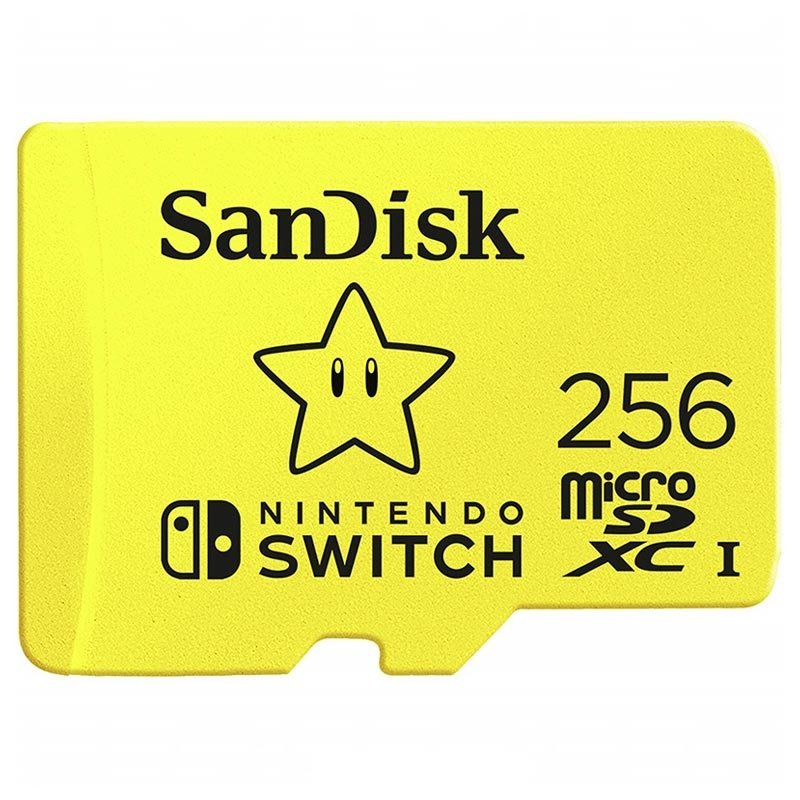SanDisk Micro SD Card Nintendo Switch 256GB