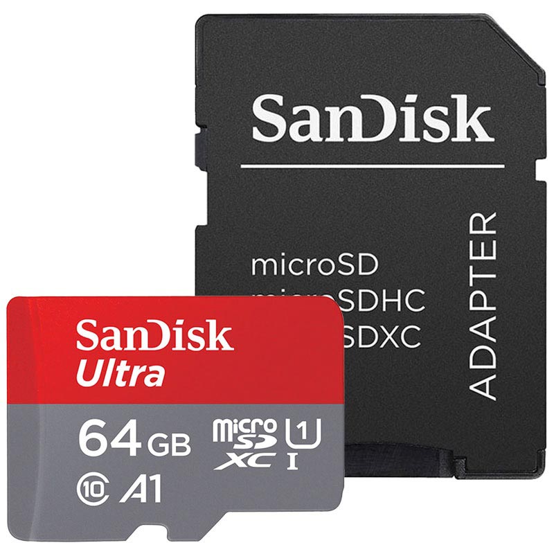 SanDisk Ultra MicroSDXC Memory Card SanDisk Ultra MicroSDXC 64GB Memory Card
