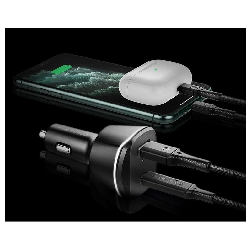 Dual USB car charger from Spigen