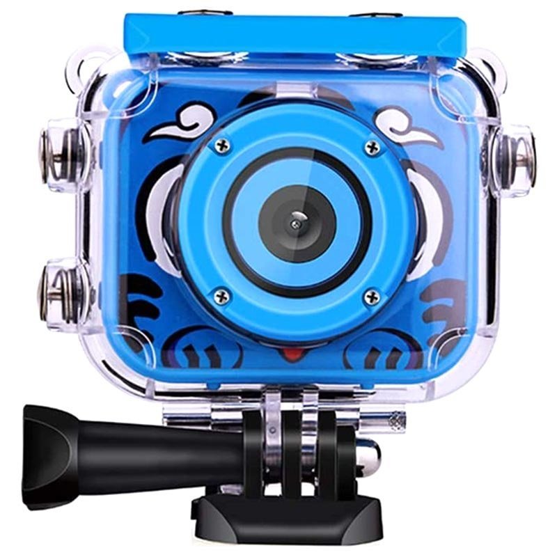 Digital camera with waterproof case for children
