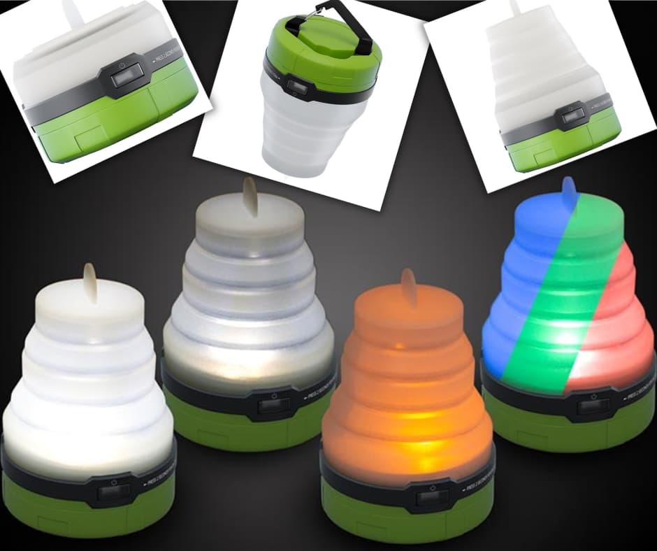 Goobay 3-in-1 Foldable LED Camping Lantern 3-in-1 Foldable Camping Lantern from Goobay