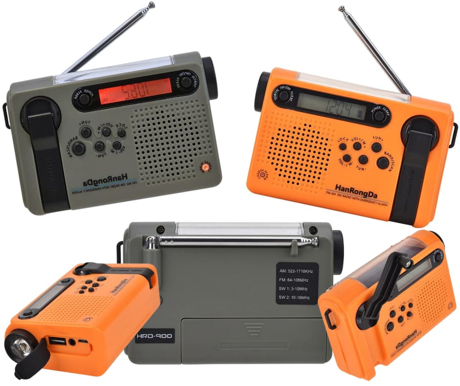 HanRongDa HRD-900 Camping Radio Flashlight andCamping Radio from HanRongDa