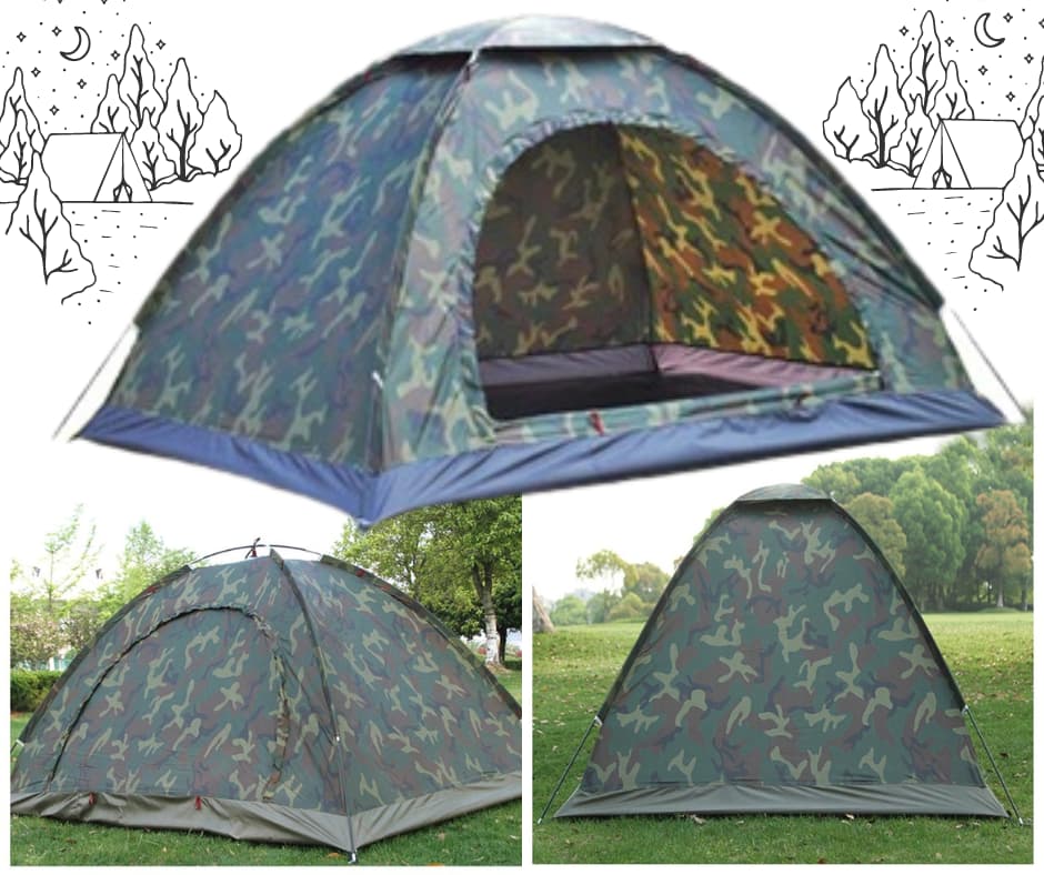 Camouflage Portable Waterproof Tent