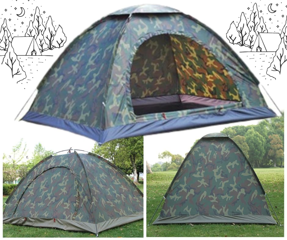 Portable Waterproof Camping Tent Camouflage Portable Waterproof Tent
