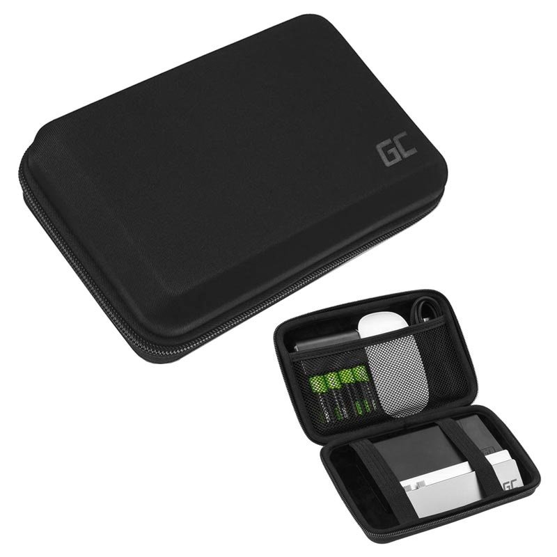 Travel case with wireless charging & UV steriliser