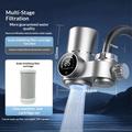 10-Stage Faucet Water Purifier - Dual Water Modes - Silver