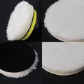 10-in-1 Wool Polishing Pad Set for Car and Boat - 4"