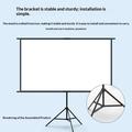 100" Milk Silk Projection Screen with Portable Tripod Stand