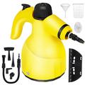 1000W Handheld Chemical-Free Steam Cleaner for Home, Kitchen, Car - Yellow