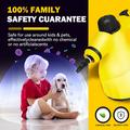 1000W Handheld Chemical-Free Steam Cleaner for Home, Kitchen, Car - Yellow