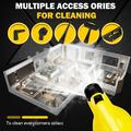 1000W Handheld Chemical-Free Steam Cleaner for Home, Kitchen, Car - Yellow