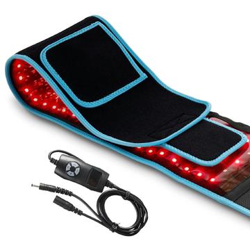 105 LEDs Red Light Therapy Belt with 5 Intensity Modes - 660nm/850nm - Black / Blue