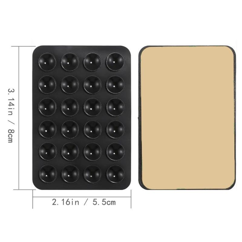 Klearlook Silicone Suction Cup Phone Case Mount Double Sided, Sticky Phone Grip With Higher Suction Power For Cell Phone, Hands-Free Phone Accessories Holder For Selfies And Videos, Transparent - Color Clear - View #6