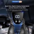12V/24V Car Electric Kettle with Smart Temperature Control - 1200ml - Black